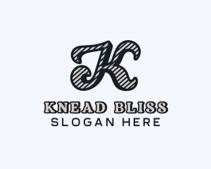 Stylish Brand Boutique Letter K logo design