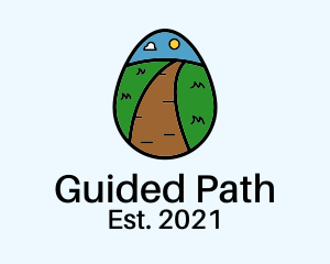 Egg Pathway Road logo design