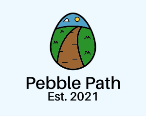 Egg Pathway Road logo design