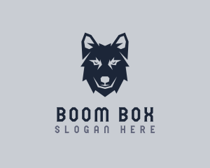 Wild Wolf Dog logo design