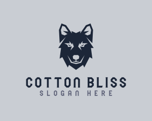 Wild Wolf Dog logo design