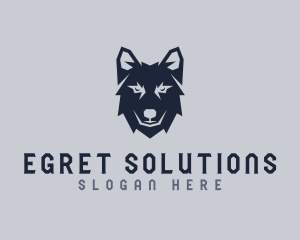 Wild Wolf Dog logo design