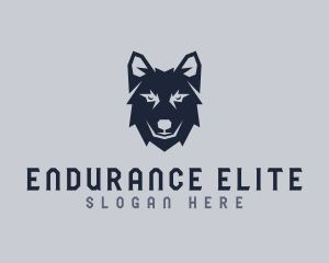 Wild Wolf Dog logo design