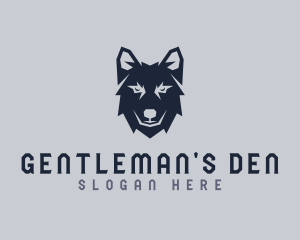 Wild Wolf Dog logo design