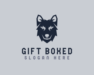 Wild Wolf Dog logo design