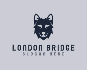 Wild Wolf Dog logo design