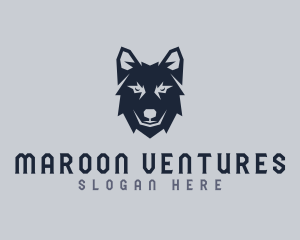 Wild Wolf Dog logo design