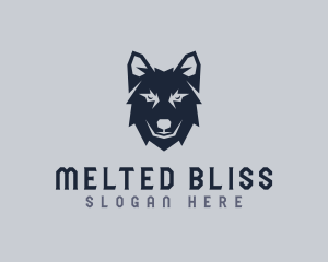 Wild Wolf Dog logo design