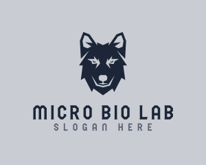 Wild Wolf Dog logo design