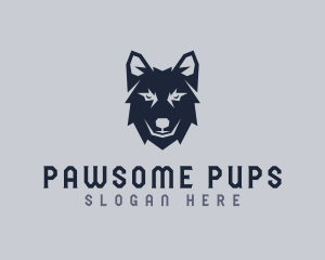 Dog - Wild Wolf Dog logo design