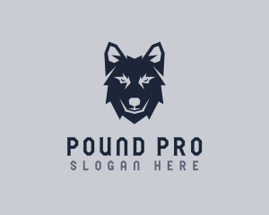 Wild Wolf Dog logo design