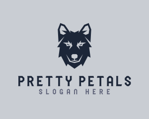 Wild Wolf Dog logo design