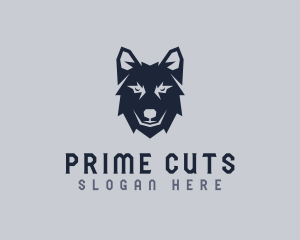 Wild Wolf Dog logo design