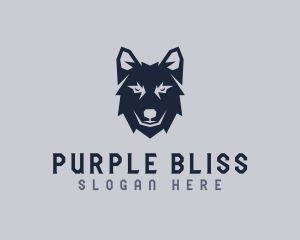 Wild Wolf Dog logo design