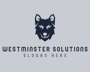 Wild Wolf Dog logo design