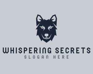 Wild Wolf Dog logo design