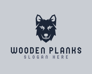 Wild Wolf Dog logo design