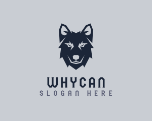 Veterinarian - Wild Wolf Dog logo design