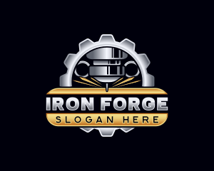 Ironwork - CNC Industrial Ironwork logo design