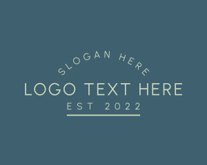 Event - Minimalist Clothing Brand logo design