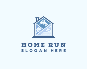 Home Construction Tools logo design