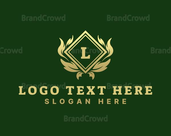 Premium Ornate Diamond Logo