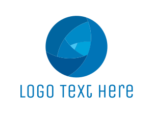 Blue Circle - Tech Blue Circle logo design