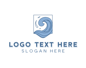 Tourism - Ocean Waves Tourism logo design
