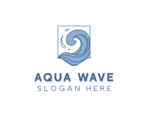 Ocean Waves Tourism logo design