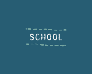 Chalk School Academy logo design