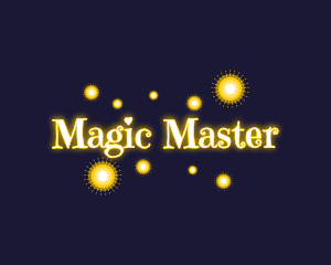 Magical Lights Wordmark logo design