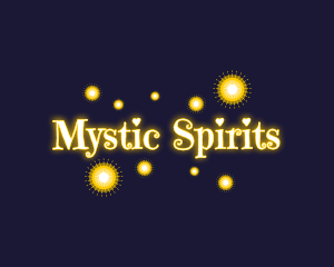 Magical Lights Wordmark logo design