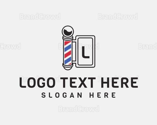 Barber Retro Signage Logo