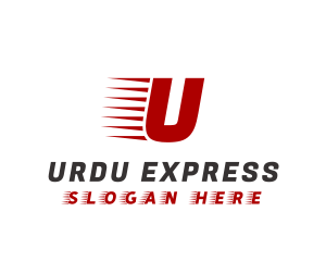 Fast Express Speed logo design