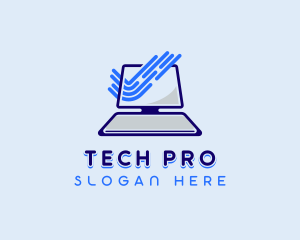 Pc - Technology Digital Computer logo design