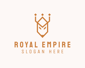 Royal Crown Stag logo design