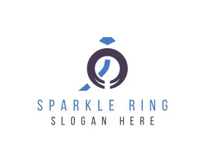 Engagement - Diamond Jewelry Ring logo design