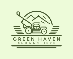 Landscape - Landscaping Lawn Mower logo design