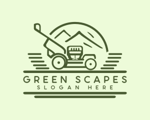 Landscape - Landscaping Lawn Mower logo design