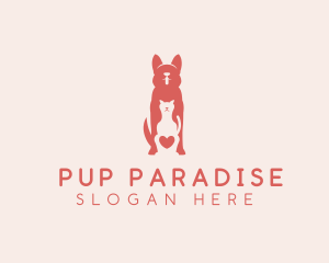 Pet Animal Grooming logo design