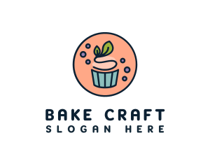 Sweet Pastel Cupcake logo design