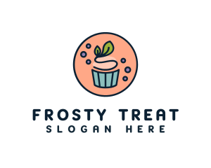 Sweet Pastel Cupcake logo design