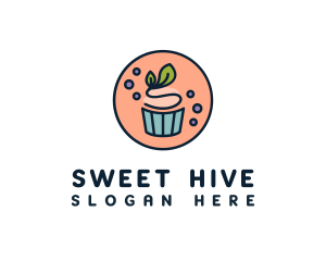 Sweet Pastel Cupcake logo design