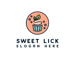 Sweet Pastel Cupcake logo design