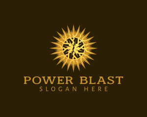 Solar Electric Power logo design