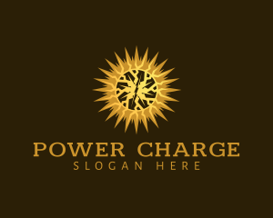 Solar Electric Power logo design