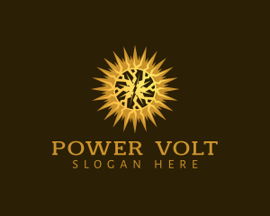 Solar Electric Power logo design