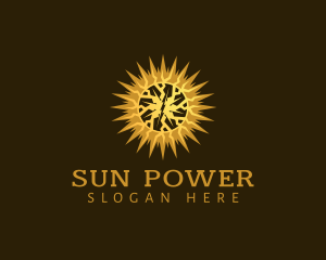 Solar Electric Power logo design