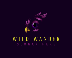 Owl Bird Animal logo design