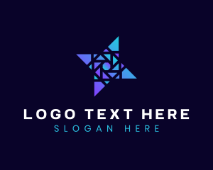 Agency - Geometric Company Business Startup logo design